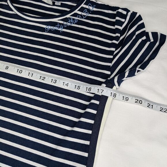 Junk Food "Party In The USA" Striped Shift Dress - Picture 10 of 10